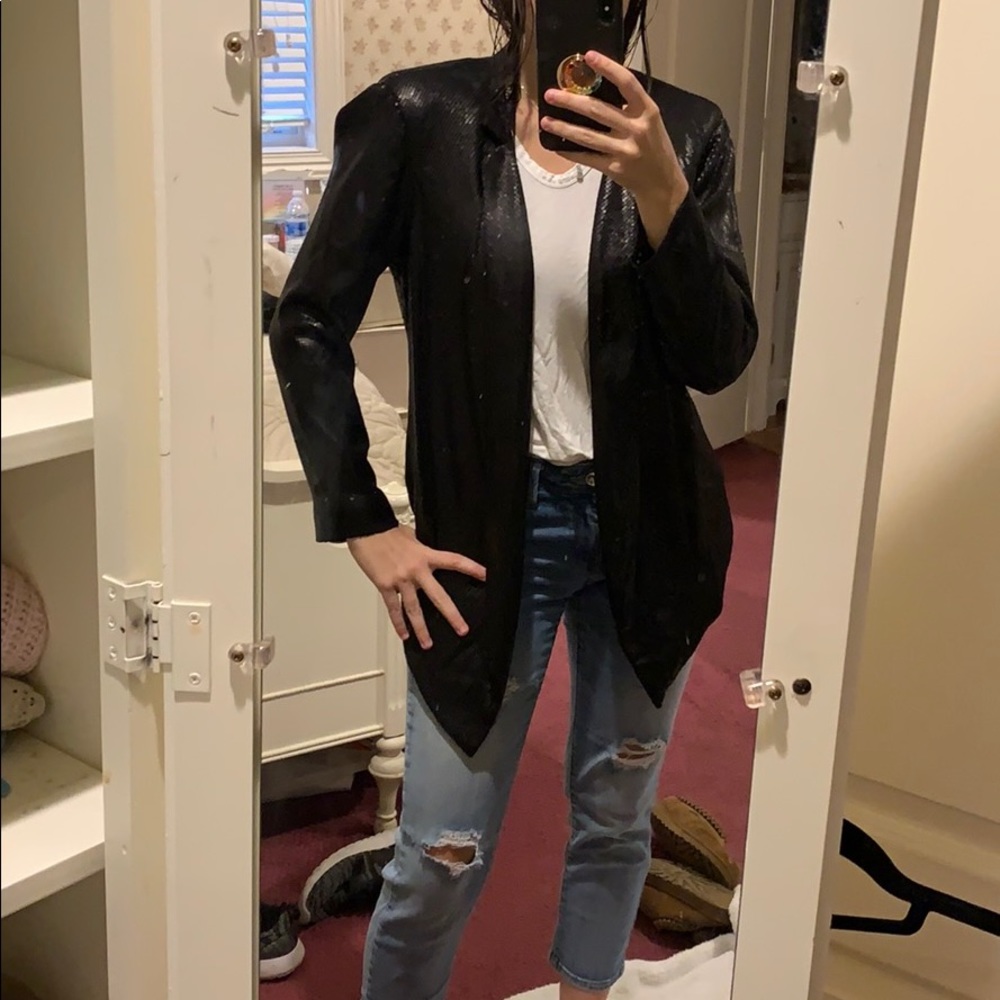 Sequin Blazer